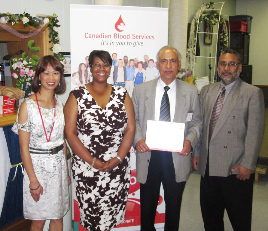Sant Nirankari Mission Awarded as National Partner by Canadian Blood Services